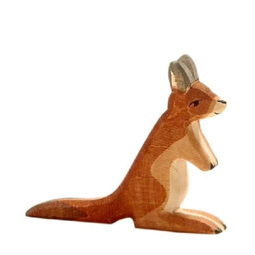 NWT Ostheimer Wooden Toys Small Kangaroo